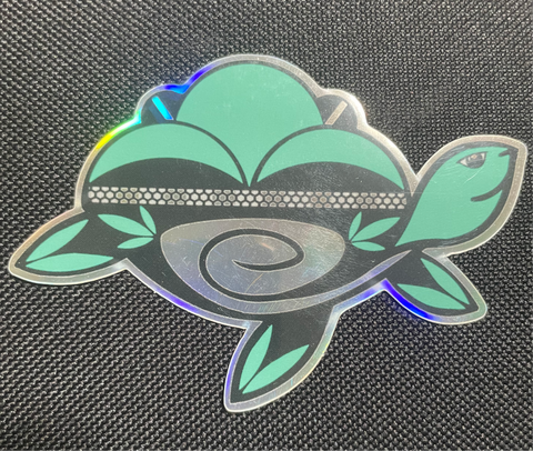 Turtle Cloud Illusions Sticker